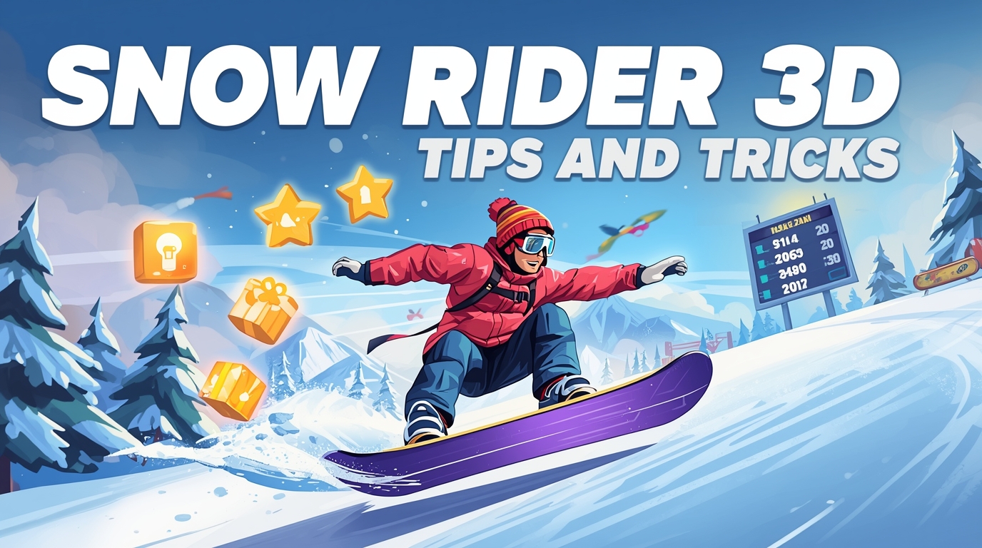 Snow Rider 3D Tips and Tricks – High Score Guide